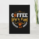 Recherche de citation de café vœux cartes Typographie