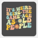 Zoek naar oude mensen stickers Retro