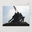 Recherche de héros de guerre cartes postales Drapeau américain