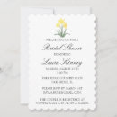 Recherche de jonquille invitations Aquarelle