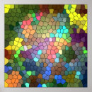 Recherche de verre coloré posters Taché