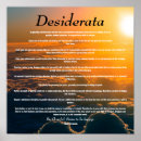 Recherche de poème desiderata posters Poésie