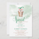 Recherche de pousse invitations Nature