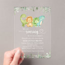 Recherche de dino baby shower invitations Baguette