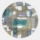 Recherche de motif abstrait autocollants Moderne