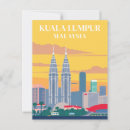 Recherche de tours jumelles petronas cartes postales Kuala lumpur