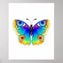 Zoek naar pauw vlinder posters Kleurrijk