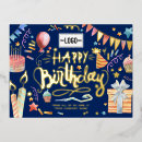 Recherche de party cartes postales Bleu marine