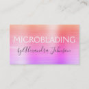 Recherche de microblading cartes visite Beauté