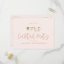 Recherche de de cocktail anniversaire invitations Élégant