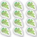 Zoek naar groene stickers Tropisch