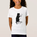 Recherche de cru noir tshirts Chat