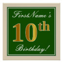Recherche de 10ème anniversaire posters Élégant