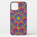 Recherche de mandala indien iphone coques Abstrait