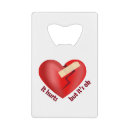 Zoek naar harten flessenopeners Valentijnsdag