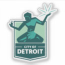 Recherche de de detroit autocollants États unis