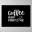 Recherche de amant de café posters Latte