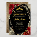 Recherche de noir rouge or invitations Pour tous