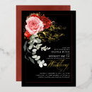 Recherche de rouge et noir mariage invitations Pour eux