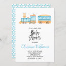 Recherche de train baby shower invitations Aventure