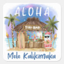 Recherche de noël tropical autocollants Hawaïen