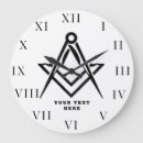Recherche de franc maçon horloges Carré et boussole