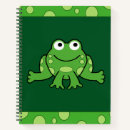 Recherche de grenouille carnets Vert