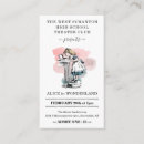 Recherche de theatre cartes visite Club de théâtre