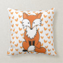 Recherche de fox coussins Orange