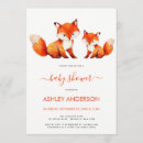 Recherche de renard mignon invitations Pour enfants