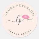 Zoek naar professional stickers Make up kunstenaar