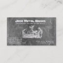 Recherche de travailleur métal cartes visite Travailleurs