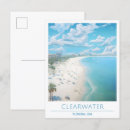 Recherche de noël floride cartes postales Illustration
