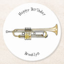 Recherche de trompette dessous de verres Musique