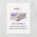 Zoek naar bibliofiel briefkaarten Boekenliefhebber