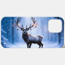 Recherche de paysage magique iphone coques Bleu