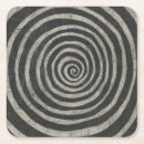 Zoek naar spiraal onderzetters Patroon