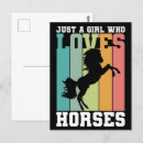 Recherche de fille de cheval cartes postales Amoureux des chevaux