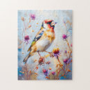 Recherche de chardonneret puzzles Nature