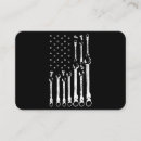 Recherche de drapeau américain vintage cartes visite Voiture