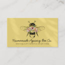 Recherche de fleur jaune cartes visite Abeille