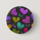 Recherche de multicolore badges Coeur