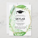 Recherche de greenery graduation invitations Lycée