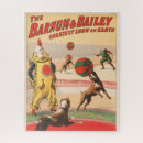 Recherche de clown de cirque puzzles Vintage