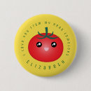 Recherche de tomate badges Drôle