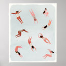 Recherche de natation posters Femme