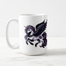 Recherche de licorne noire tasses Scintille