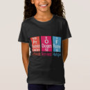 Recherche de table périodique des éléments tshirts Chimique