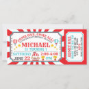 Recherche de billet de anniversaire invitations Fête d'anniversaire de cirque