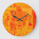 Recherche de peinture vintage horloges Rouge